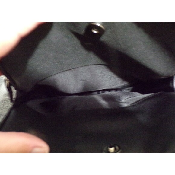 Prada Handbag with Wallet Black w/Silver Accents - Picture 5 of 11